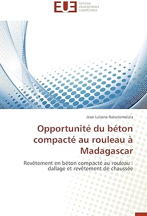 Immagine del venditore per Opportunit du bton compact au rouleau  Madagascar venduto da moluna