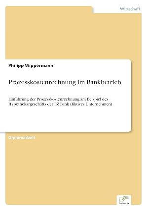 Seller image for Prozesskostenrechnung im Bankbetrieb for sale by moluna