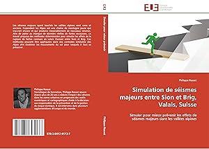 Seller image for Simulation de sismes majeurs entre Sion et Brig, Valais, Suisse for sale by moluna