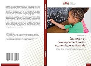 Bild des Verkufers fr ducation et dveloppement socio-conomique au Rwanda zum Verkauf von moluna