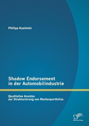 Immagine del venditore per Shadow Endorsement in der Automobilindustrie: Qualitative Ansaetze zur Strukturierung von Markenportfolios venduto da moluna