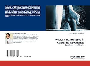 Seller image for The Moral Hazard Issue in Corporate Governance for sale by moluna