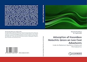 Imagen del vendedor de Adsorption of Hazardous Malachite Green on Low-Cost Adsorbents a la venta por moluna