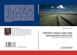 Seller image for PROPERTY RIGHTS AND LAND MANAGEMENT PRACTICES for sale by moluna