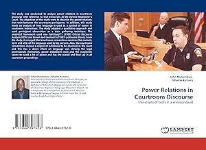 Seller image for Power Relations in Courtroom Discourse for sale by moluna