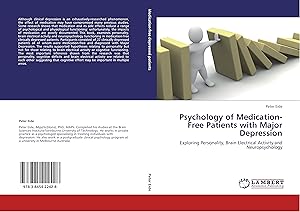 Bild des Verkufers fr Psychology of Medication-Free Patients with Major Depression zum Verkauf von moluna