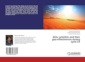 Seller image for Solar activities and their geo-effectiveness during cycle-23 for sale by moluna