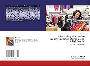 Immagine del venditore per Measuring the service quality in Retail Stores using RSQS Model venduto da moluna