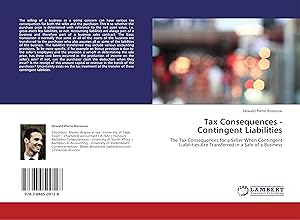 Seller image for Tax Consequences - Contingent Liabilities for sale by moluna