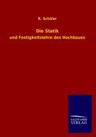 Seller image for Die Statik for sale by moluna