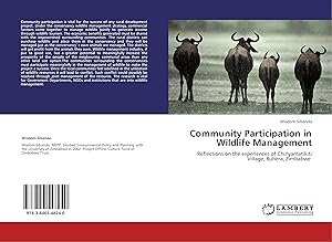 Imagen del vendedor de Community Participation in Wildlife Management a la venta por moluna