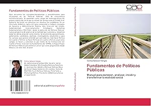 Imagen del vendedor de Fundamentos de Polticas Pblicas a la venta por moluna