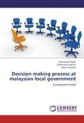 Bild des Verkufers fr Decision making process at malaysian local government zum Verkauf von moluna