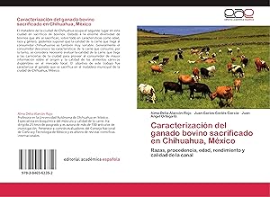 Seller image for Caracterizacin del ganado bovino sacrificado en Chihuahua, Mxico for sale by moluna