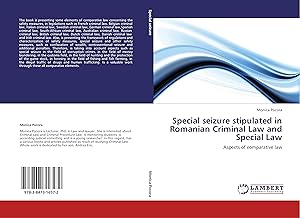 Bild des Verkufers fr Special seizure stipulated in Romanian Criminal Law and Special Law zum Verkauf von moluna