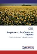 Seller image for Response of Sunflower to Sulphur for sale by moluna