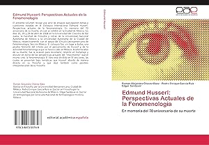 Bild des Verkufers fr Edmund Husserl: Perspectivas Actuales de la Fenomenologa zum Verkauf von moluna