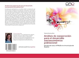 Seller image for Anlisis de cooperacin para el desarrollo socioeconmico poblacional for sale by moluna