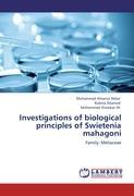 Seller image for Investigations of biological principles of Swietenia mahagoni for sale by moluna