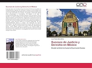 Bild des Verkufers fr Sucesos de Justicia y Derecho en Mxico zum Verkauf von moluna