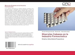 Bild des Verkufers fr Minerales Cubanos en la Industria Farmacutica zum Verkauf von moluna