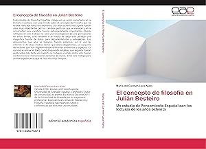 Seller image for El concepto de filosofa en Julin Besteiro for sale by moluna