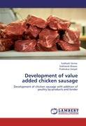 Immagine del venditore per Development of value added chicken sausage venduto da moluna