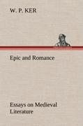 Seller image for Epic and Romance Essays on Medieval Literature for sale by moluna