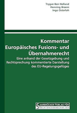 Imagen del vendedor de Kommentar Europaeisches Fusions- und bernahmerecht a la venta por moluna