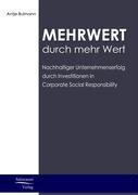 Seller image for Mehrwert durch mehr Wert for sale by moluna