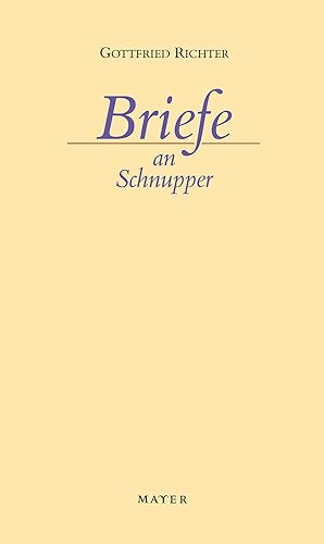 Seller image for Briefe an Schnupper for sale by moluna