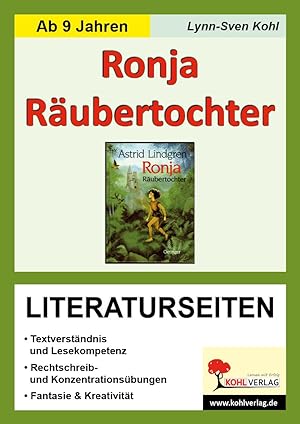 Image du vendeur pour Ronja Raeubertochter / Literaturseiten mis en vente par moluna