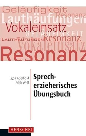 Seller image for Sprecherzieherisches bungsbuch for sale by moluna