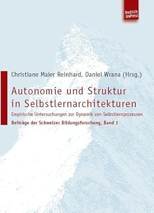 Bild des Verkufers fr Autonomie und Struktur in Selbstlernarchitekturen zum Verkauf von moluna