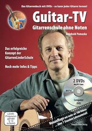 Imagen del vendedor de Guitar-TV: Gitarrenschule ohne Noten a la venta por moluna