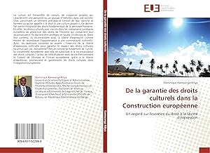 Seller image for De la garantie des droits culturels dans la Construction europenne for sale by moluna