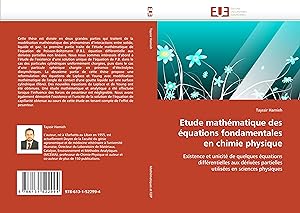 Seller image for Etude mathmatique des quations fondamentales en chimie physique for sale by moluna