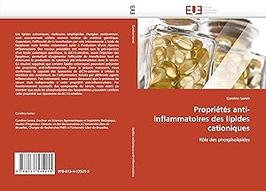 Bild des Verkufers fr Proprits anti-inflammatoires des lipides cationiques zum Verkauf von moluna