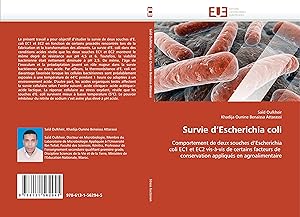 Image du vendeur pour Survie d Escherichia coli mis en vente par moluna