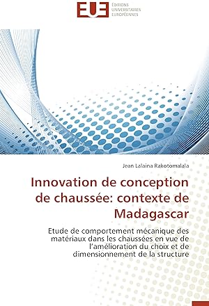 Immagine del venditore per Innovation de conception de chausse: contexte de Madagascar venduto da moluna