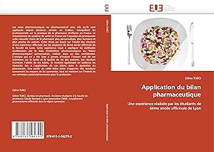 Bild des Verkufers fr Application du bilan pharmaceutique zum Verkauf von moluna