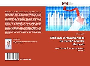 Imagen del vendedor de Efficience informationnelle du march boursier Marocain a la venta por moluna