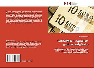 Immagine del venditore per SACADMIN - logiciel de gestion budgtaire venduto da moluna