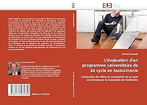 Seller image for L valuation d un programme universitaire de 2e cycle en toxicomanie for sale by moluna