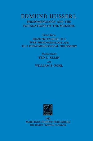 Bild des Verkufers fr Phenomenology and the Foundations of the Sciences (His) zum Verkauf von moluna
