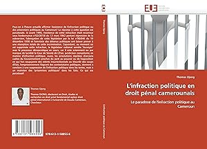 Seller image for L infraction politique en droit pnal camerounais for sale by moluna