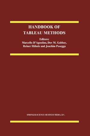 Image du vendeur pour Handbook of Tableau Methods mis en vente par moluna