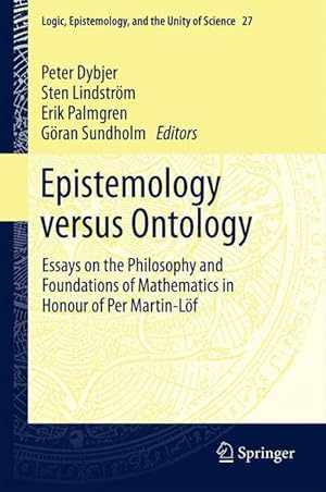 Seller image for Epistemology versus Ontology for sale by moluna