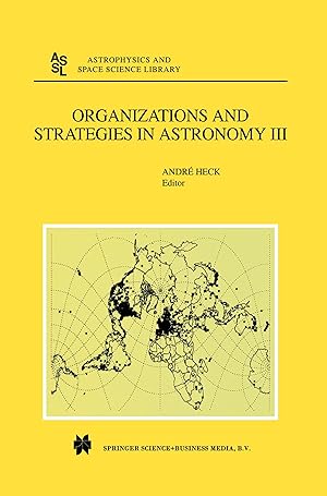Bild des Verkufers fr Organizations and Strategies in Astronomy zum Verkauf von moluna
