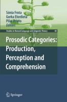 Seller image for Prosodic Categories: Production, Perception and Comprehension for sale by moluna